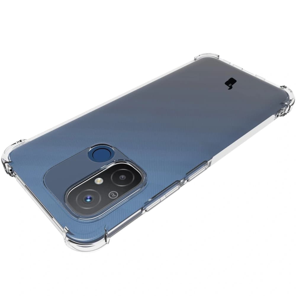 Bizon Case Clear Pack Hülle + 2x Schutzglas Xiaomi Redmi 12C klar - 6