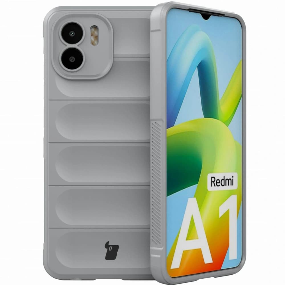 Bizon Case Tur Xiaomi Redmi A1 hellgrau - 1