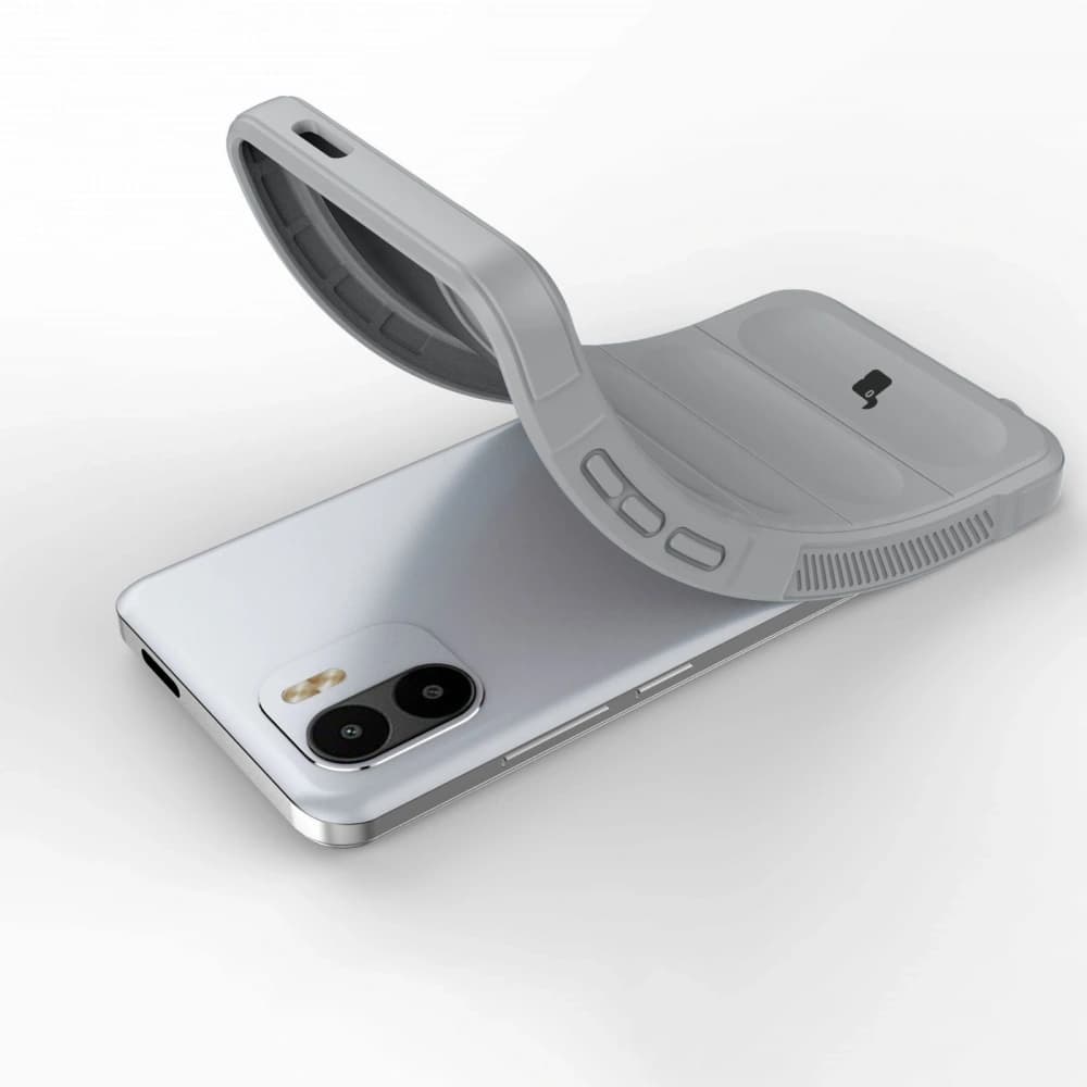 Bizon Case Tur Xiaomi Redmi A1 hellgrau - 4