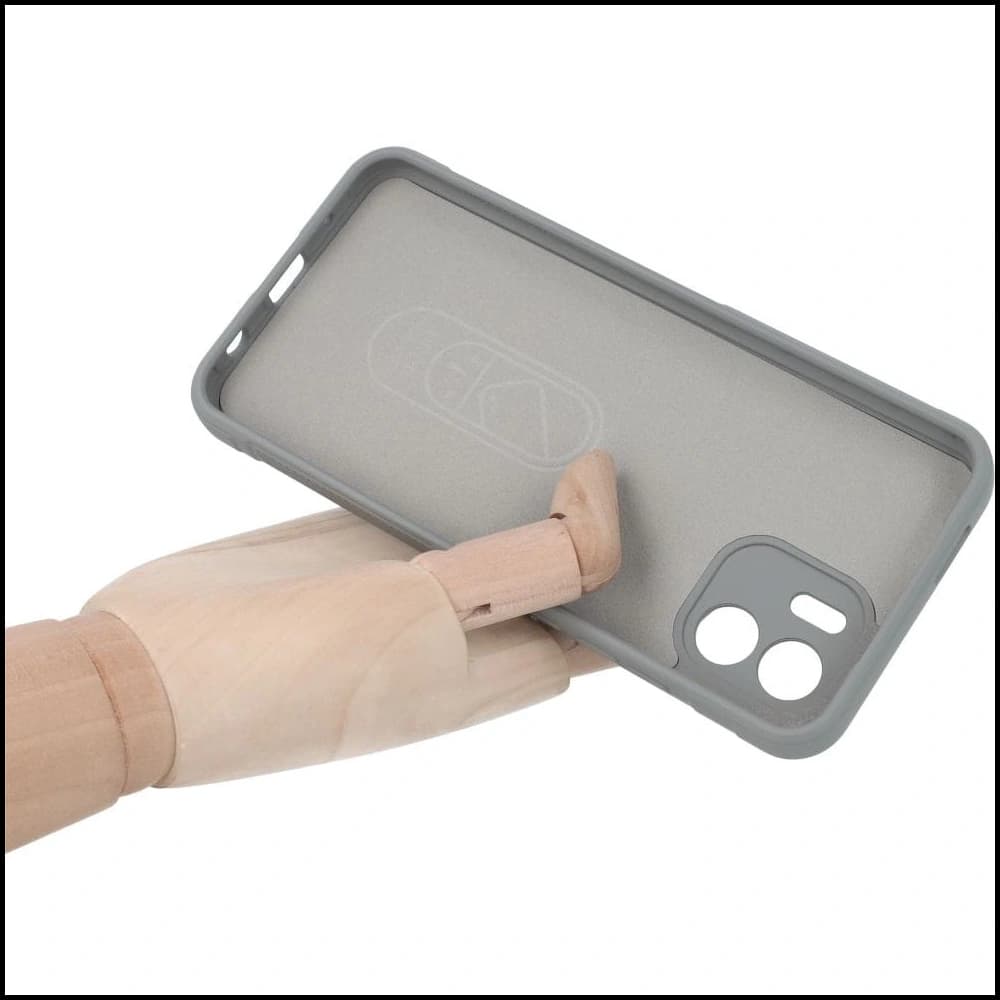 Bizon Case Tur Xiaomi Redmi A1 hellgrau - 6