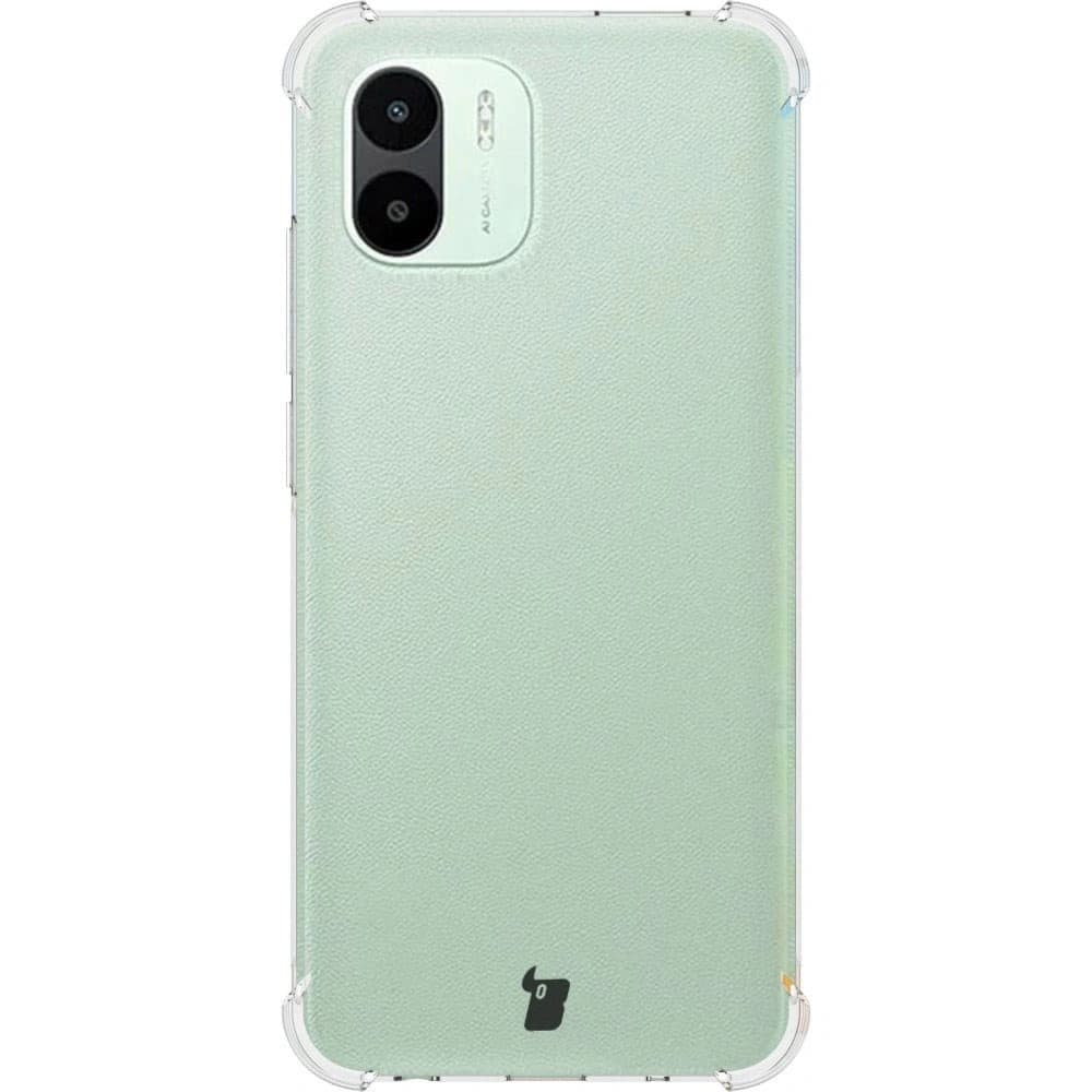 Bizon Case Clear Pack Hülle + 2x Displayschutzglas + Linsenschutzglas Xiaomi Redmi A1 klar - 2