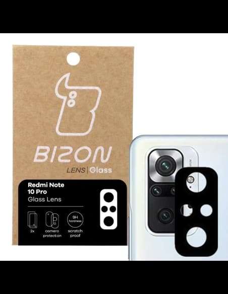 Bizon Glass Lens Xiaomi Redmi Note 10 Pro [2 PACK]