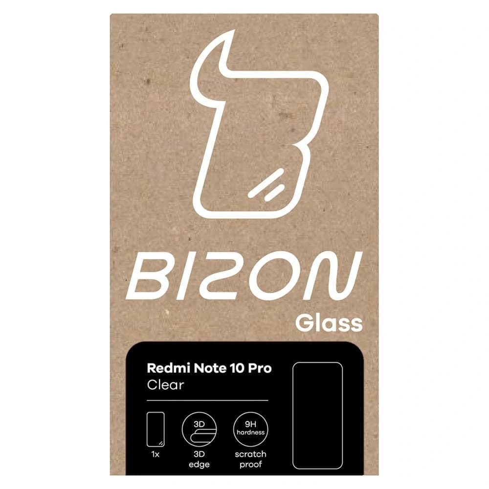 Tvrzené sklo Bizon Glass Clear pro Xiaomi Redmi Note 10 Pro - 10