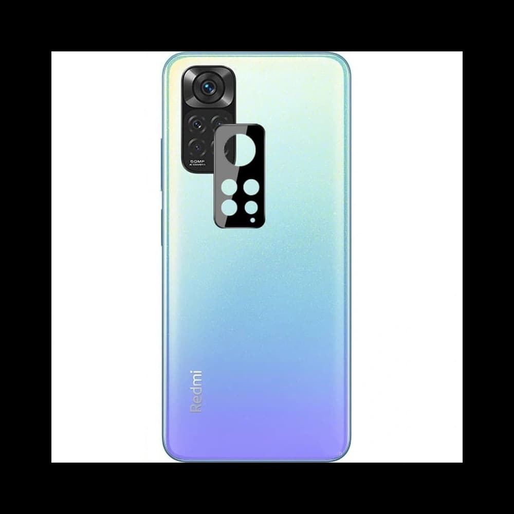 Bizon Glass Edge tempered glass - [2 PACK] + lens protection Redmi Note 11 black - 6