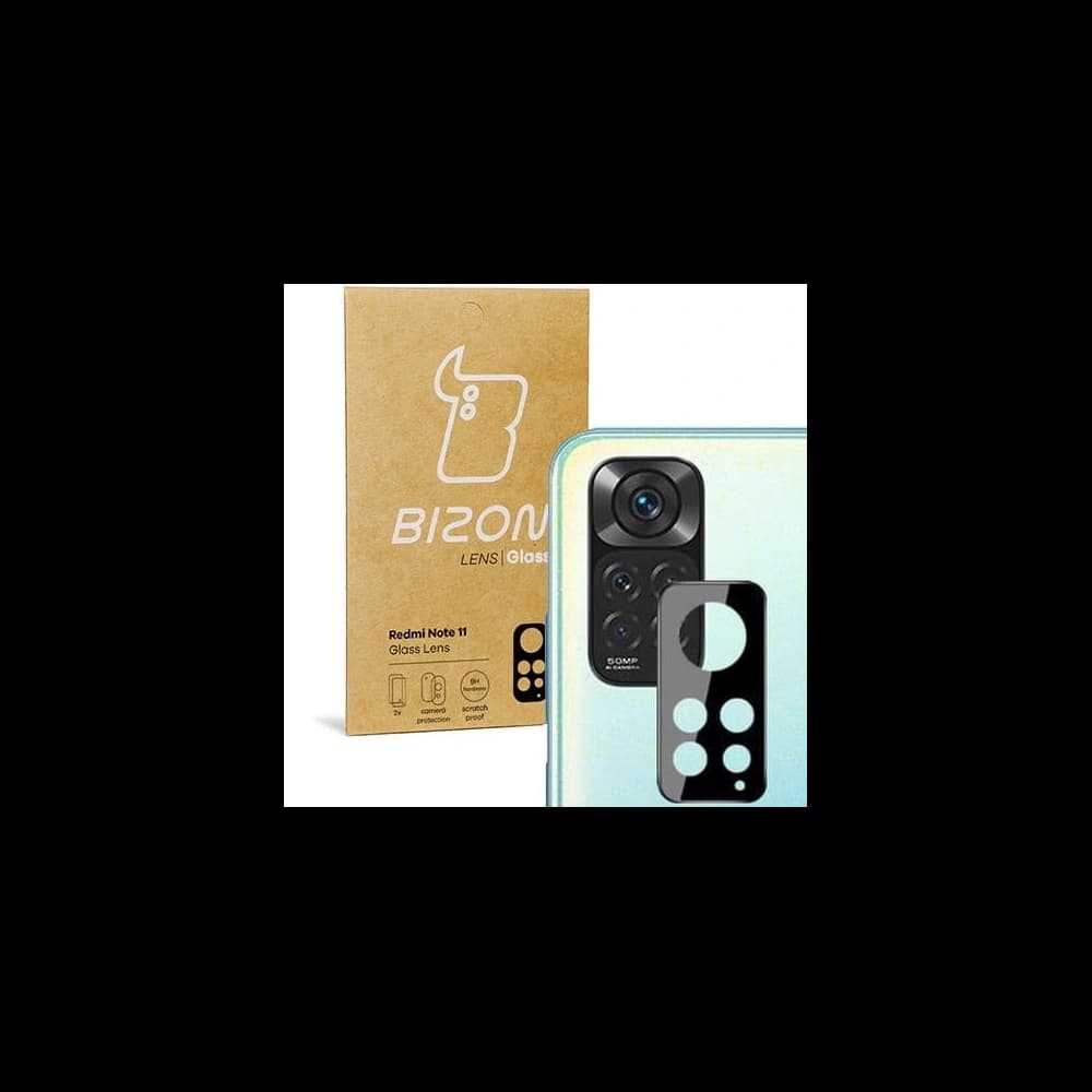 Bizon Lentilă din Sticlă Xiaomi Redmi Note 11 [2 PACHET] - 1