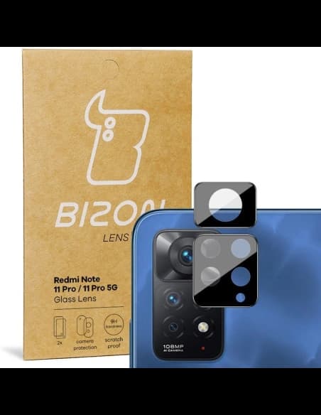 Bizon Sticlă Lentilă Redmi Note 11 Pro/ 5G [2 PACK]