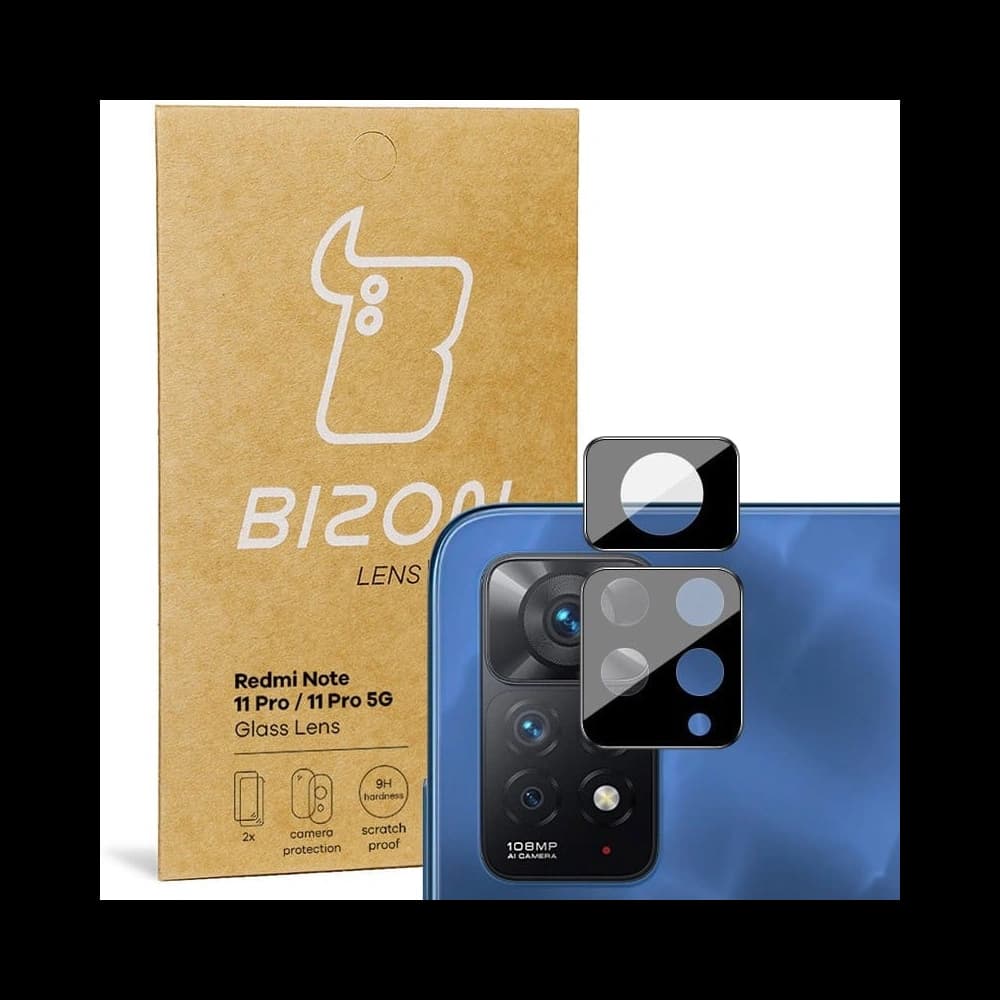 Bizon Sticlă Lentilă Redmi Note 11 Pro/ 5G [2 PACK] - 1