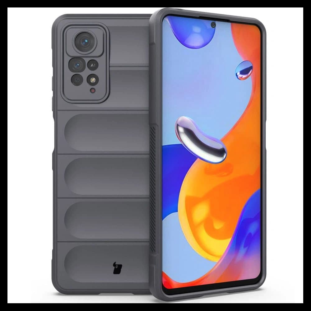 Bizon Case Tur Xiaomi Redmi Note 11 Pro / Pro 5G grey - 1
