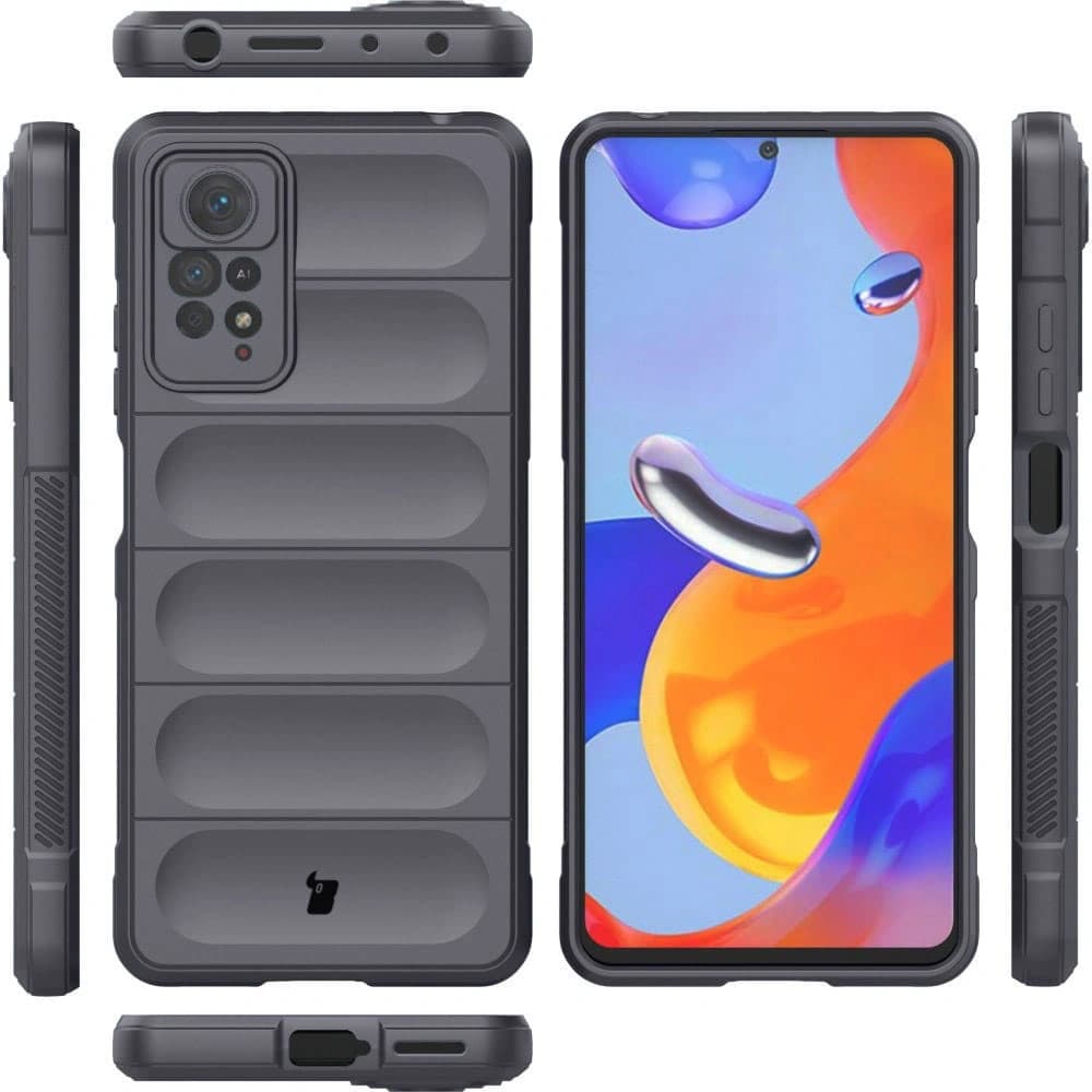 Bizon Case Tur Xiaomi Redmi Note 11 Pro / Pro 5G grey - 3