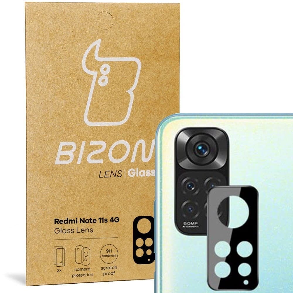 Bizon üveg lencse Redmi Note 11S 4G [2 PACK] - 1