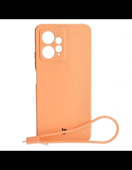Bizon Case Silicone Xiaomi Redmi Note 12 4G orange