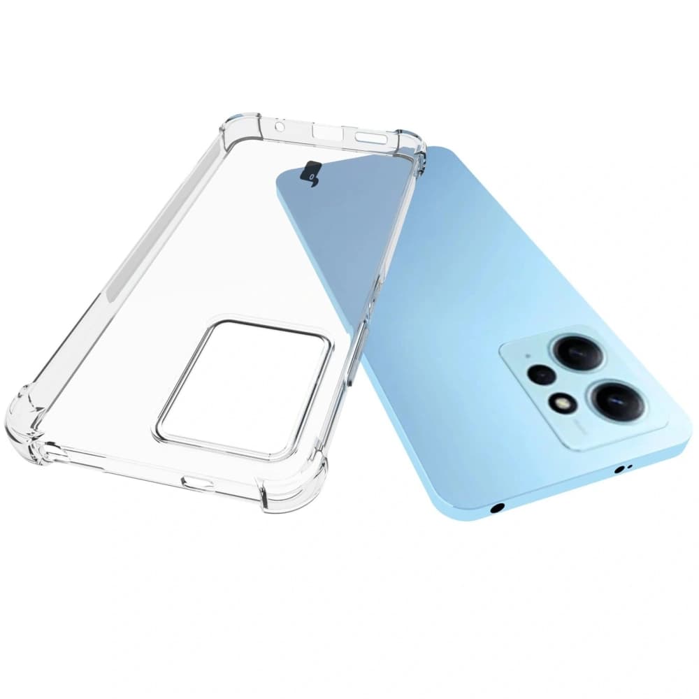 Bizon Case Clear Pack case + 2x screen glass + lens glass Xiaomi Redmi Note 12 4G clear - 5
