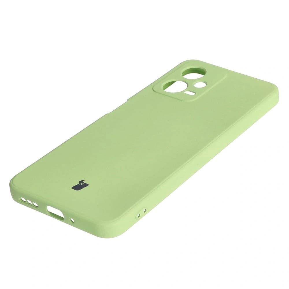 Bizon Case Silicone Sq Xiaomi POCO X5 Redmi Note 12 5G verde deschis - 3