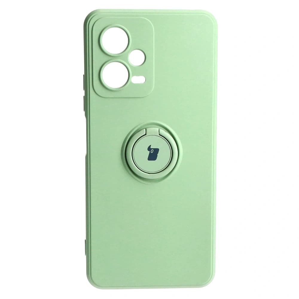 Bizon Case Silicone Ring Sq Xiaomi Redmi Note 12 5G/Poco X5 light green - 2
