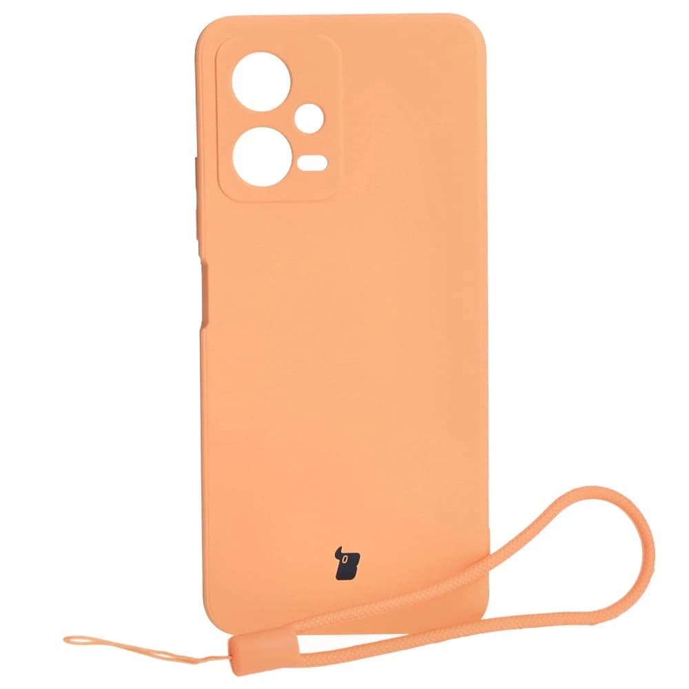 Bizon Case Silikon Sq Xiaomi POCO X5 Redmi Note 12 5G orange - 1
