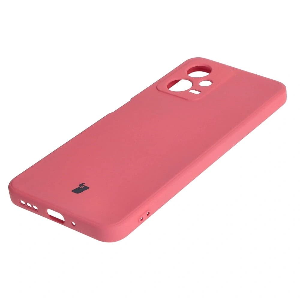 Bizon Case Silikon Sq Xiaomi POCO X5 Redmi Note 12 5G schmutziges Pink - 3