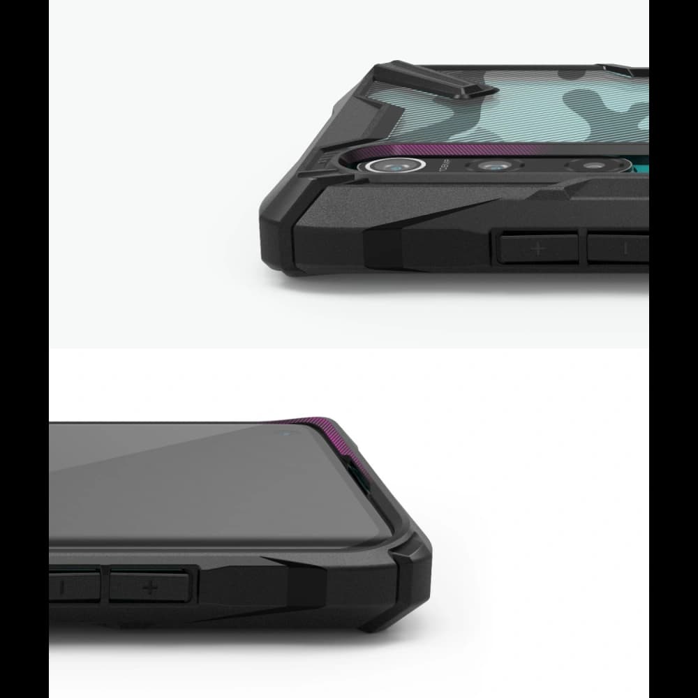 Ringke Fusion-X Xiaomi Mi 10/Pro Camo (Moro) Black - 8