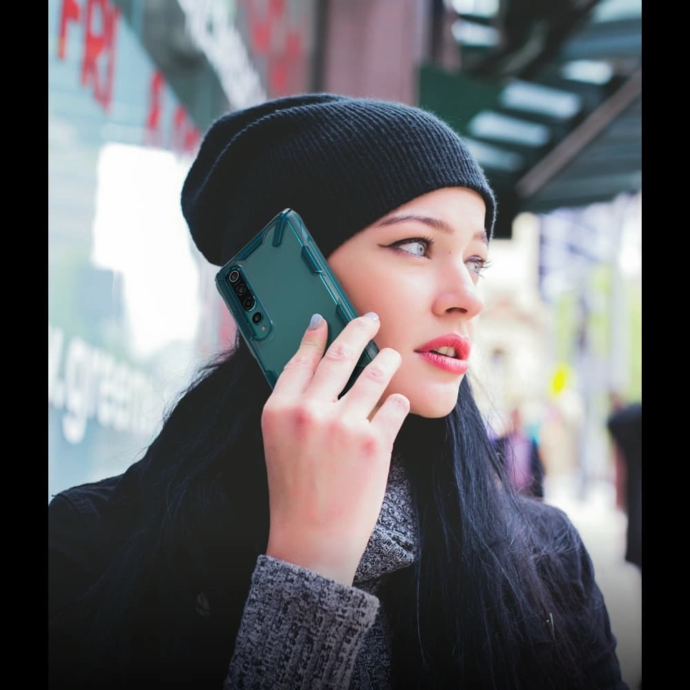 Ringke Fusion-X Xiaomi Mi 10/Pro Turquoise Green - 4