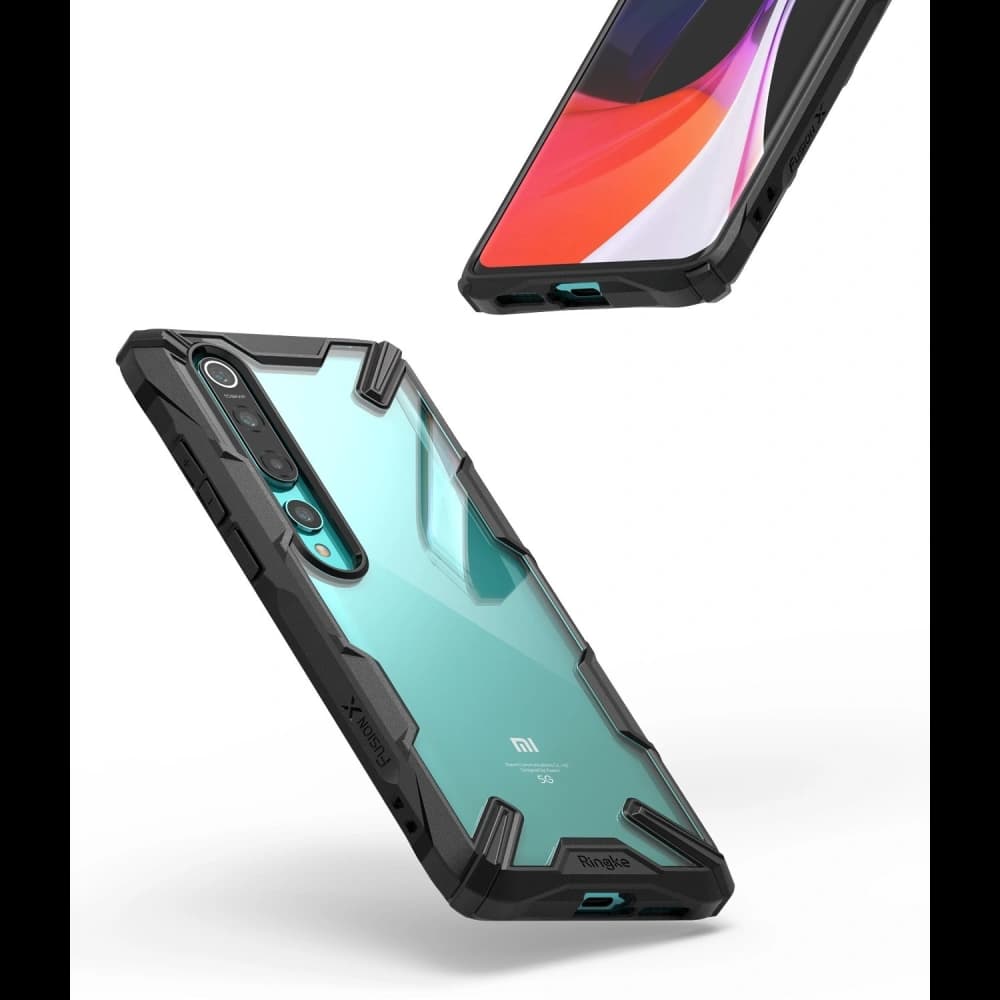 Ringke Xiaomi Tasche Fusion-X Mi 10/Pro Schwarz - 5