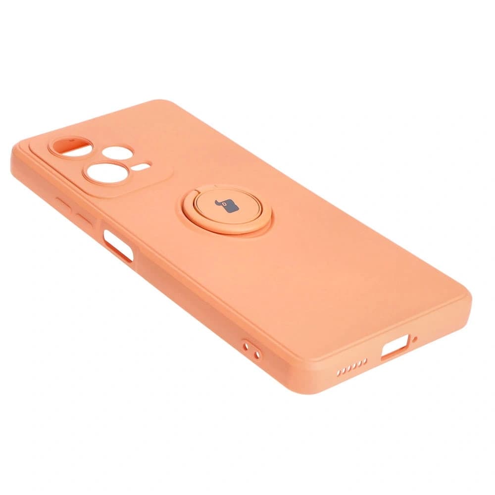 Bizon Case inel din silicon Sq Xiaomi Redmi Note 12 Pro Plus 5G portocaliu - 4