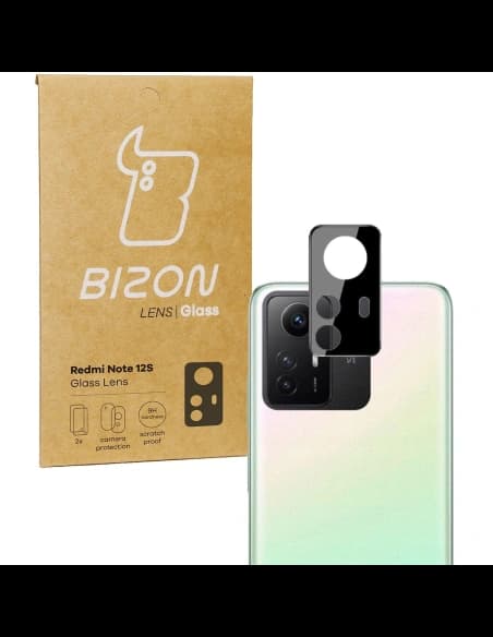 Bizon Glaslinse Redmi Note 12S [2 PACK]