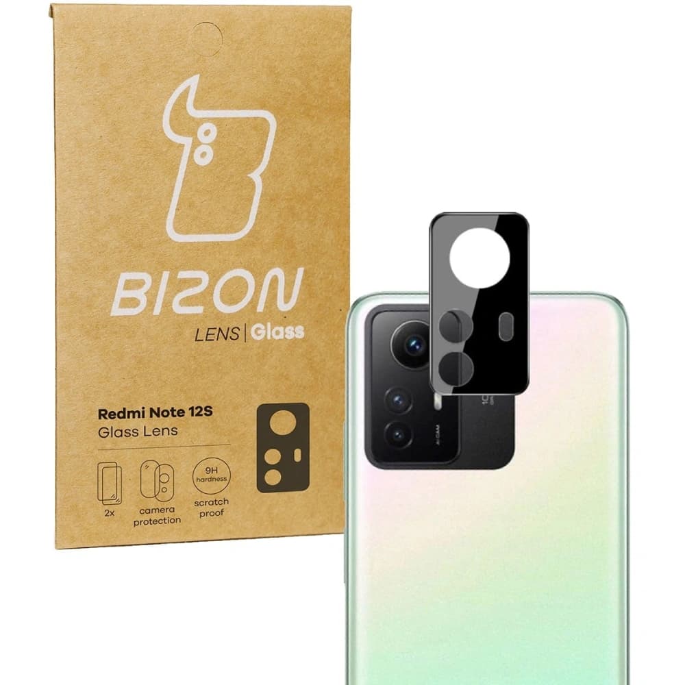 Bizon Glaslinse Redmi Note 12S [2 PACK] - 1