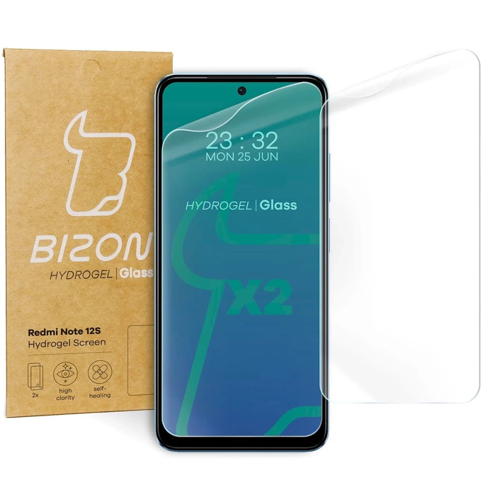 Bizon Glass Hydrogel Redmi Note 12S [2 PACK] - 1