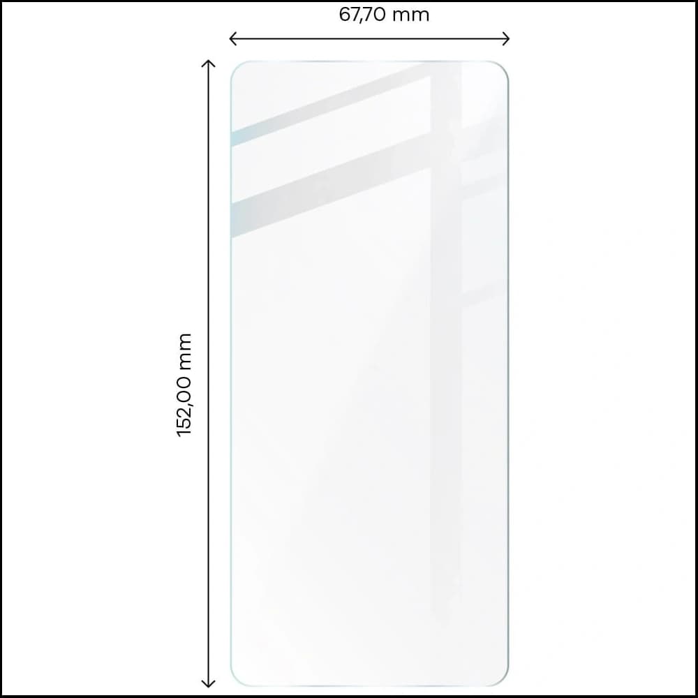 Bizon Glas Klar 2 Xiaomi Redmi Note 12S - 2
