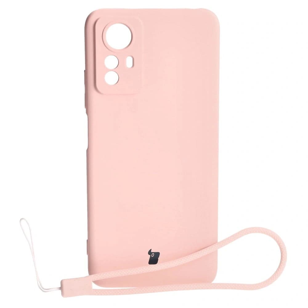Bizon Case Silikon Xiaomi Redmi Note 12S hellrosa - 1