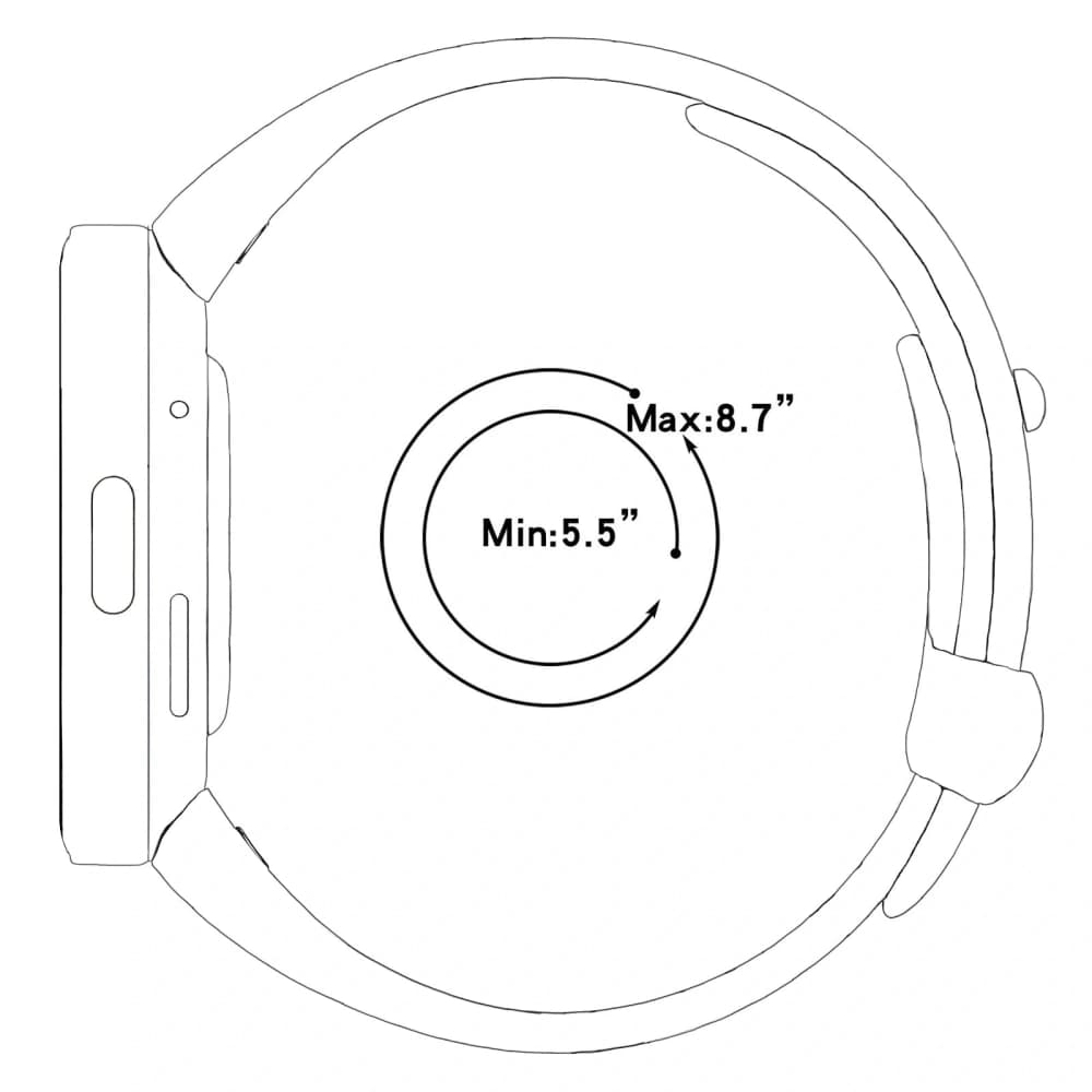 Bizon Strap Watch Nessy Xiaomi Redmi Watch 3 black - 5
