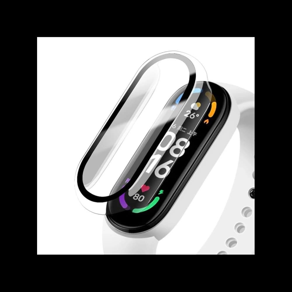 Bizon Caz Caz + Set de Sticlă Xiaomi Mi Band 7 clar - 6