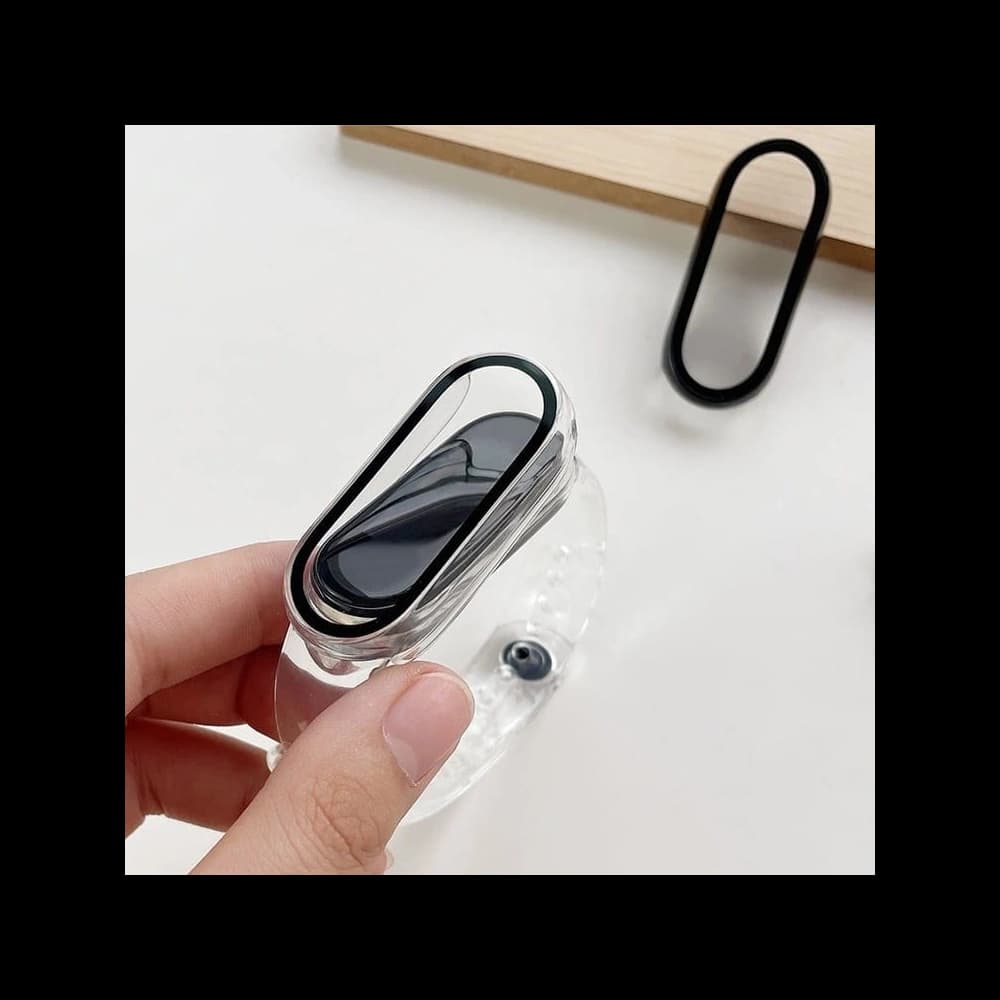 Bizon Caz Caz + Set de Sticlă Xiaomi Mi Band 7 clar - 8
