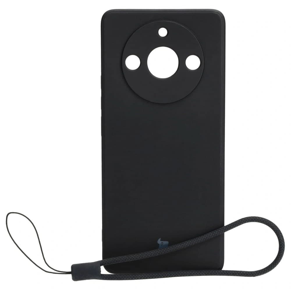 Bizon tok szilikon négyzetes Realme 11 Pro / 11 Pro+ fekete - 1