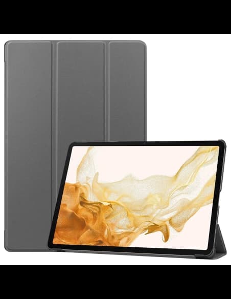 Bizon Case Tab Croc Samsung Galaxy Tab S10 Plus / S9 Plus grau