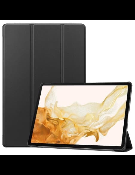 Bizon Case Tab Croc Samsung Galaxy Tab S10 Plus / S9 Plus schwarz