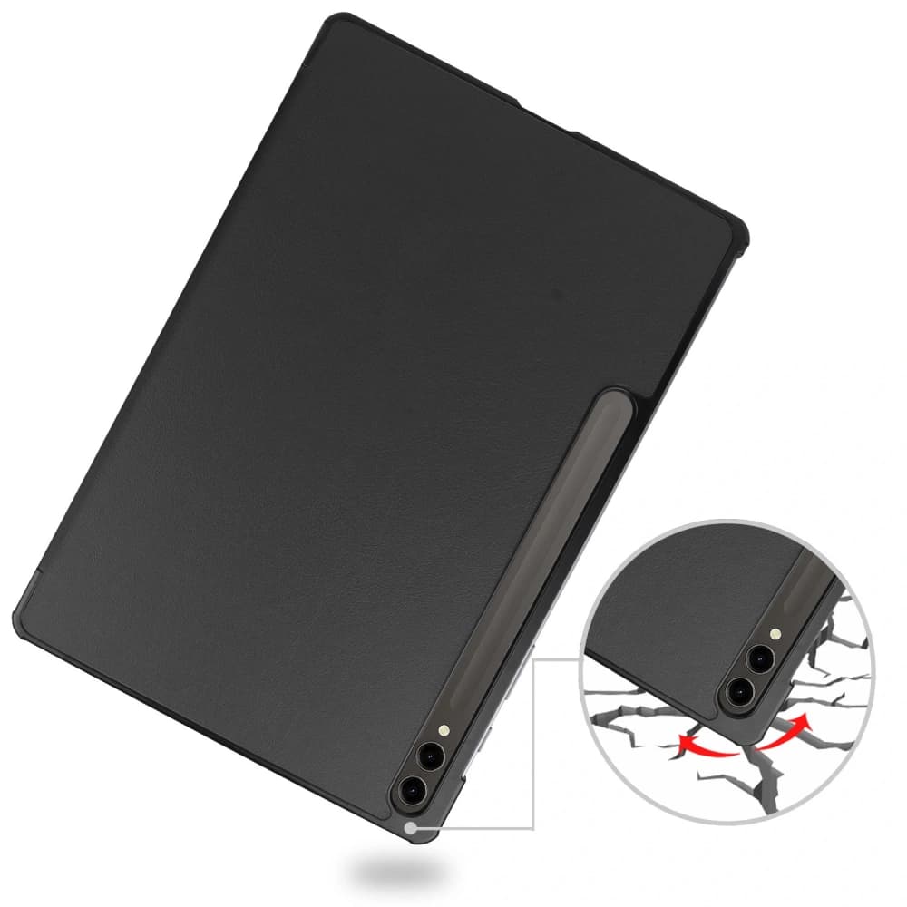 Bizon Case Tab Croc Samsung Galaxy Tab S10 Plus / S9 Plus negru - 3