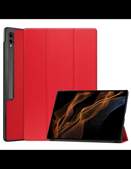Bizon Case Tab Croc Samsung Galaxy Tab S10 Ultra / S9 Ultra red