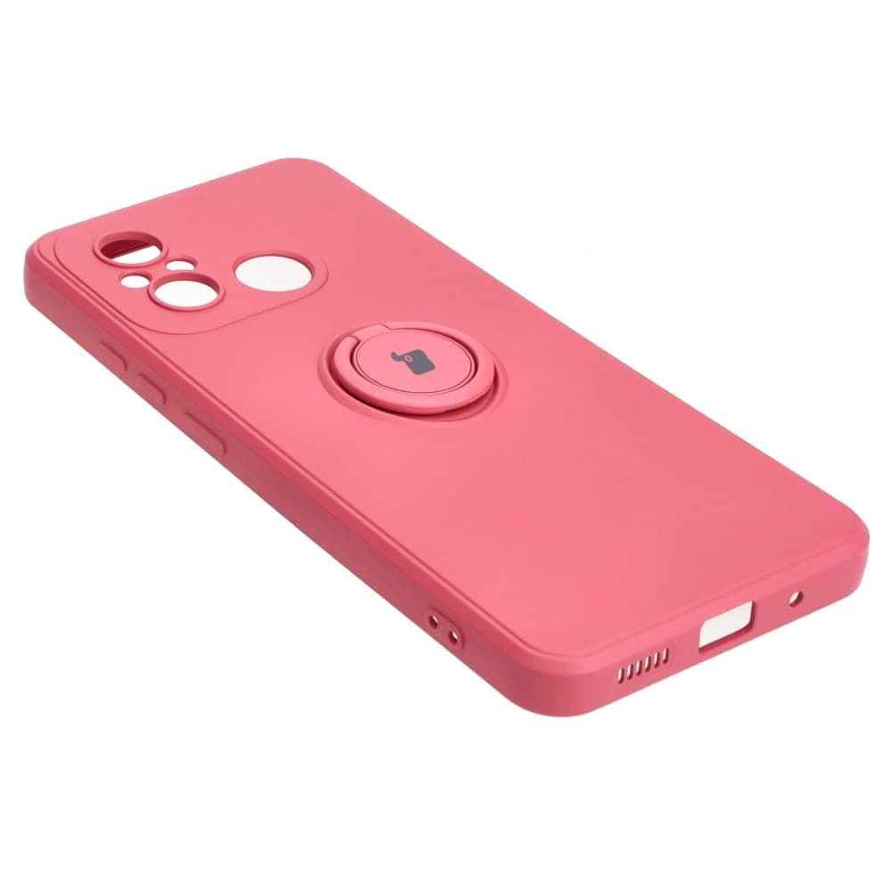 Bizon Case Silikonring Sq Xiaomi Redmi 12C schmutzig pink - 4