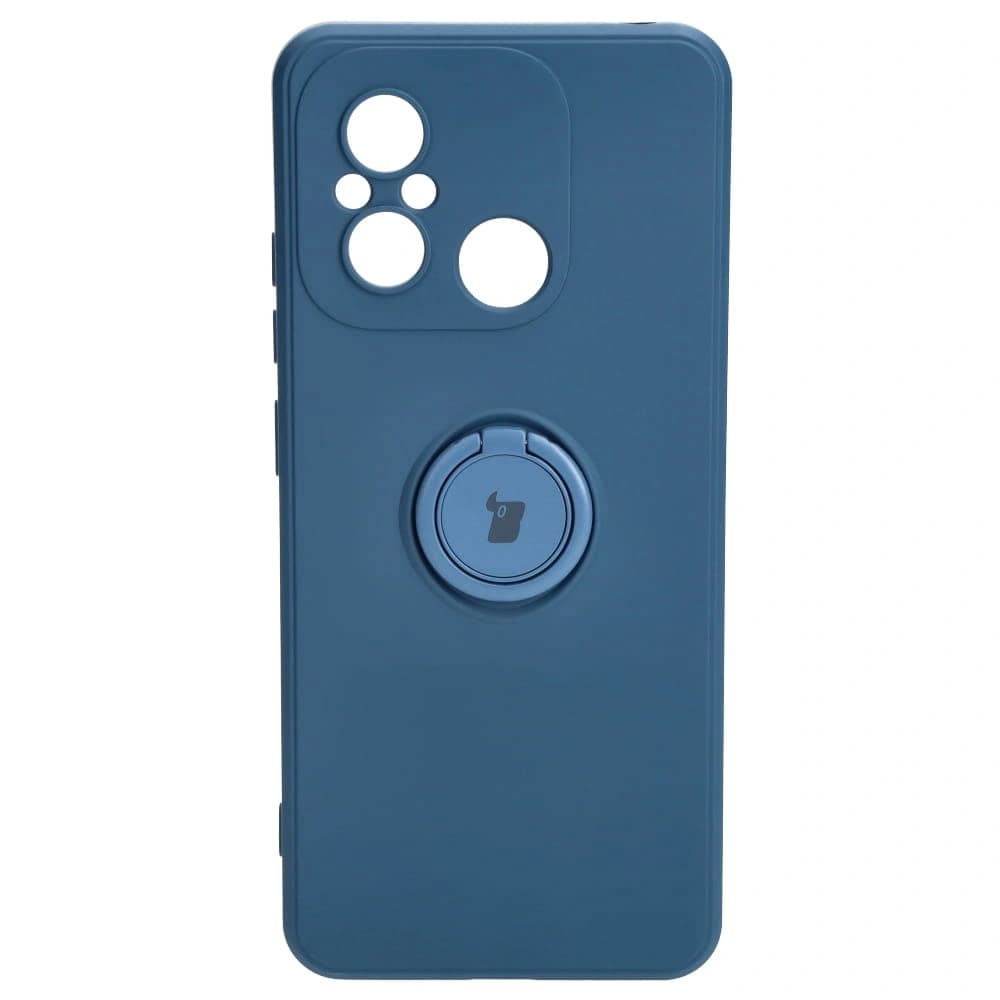 Bizon Case Silikonring Sq Xiaomi Redmi 12C marineblau - 2