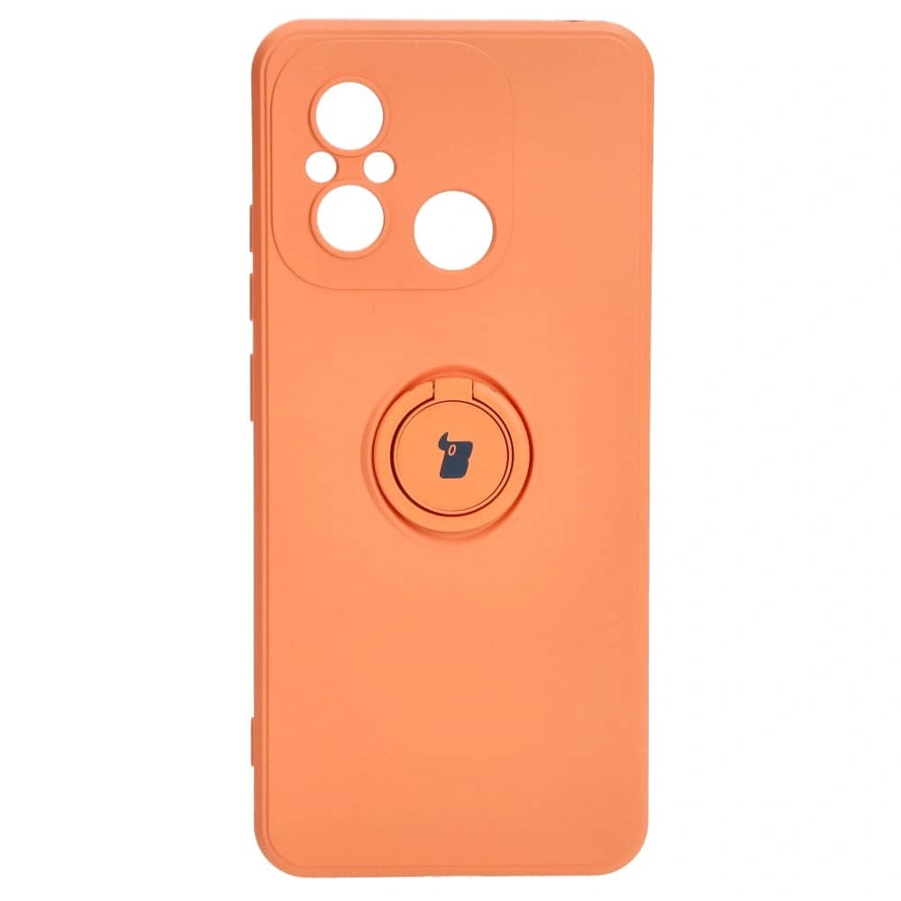 Bizon Case Silikonring Sq Xiaomi Redmi 12C orange - 2