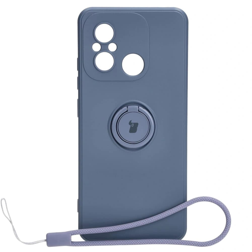 Bizon Case Silikonring Sq Xiaomi Redmi 12C grau