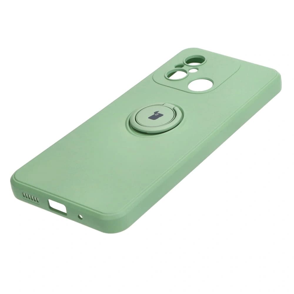 Bizon Case Inel din silicon Sq Xiaomi Redmi 12C verde deschis - 3