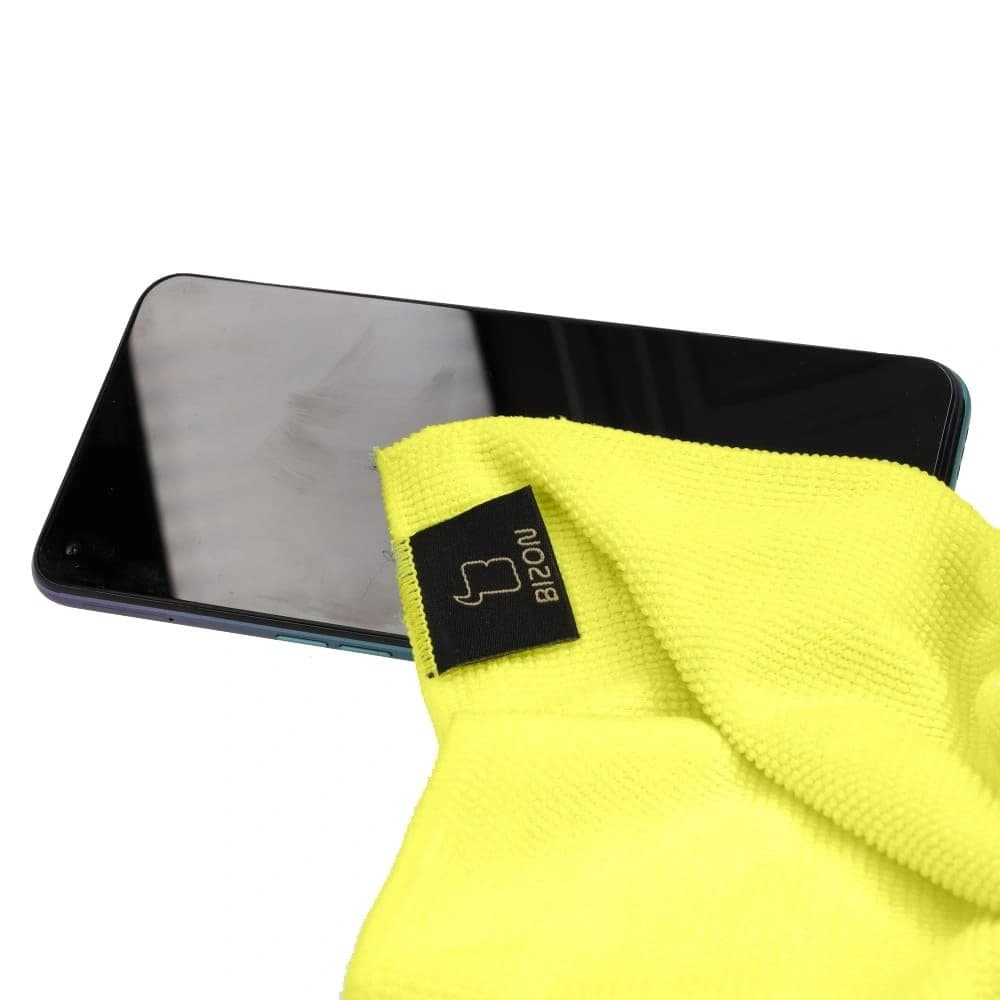 Sada mikrovláknových utěrek Bizon Wipe Trio 35 x 35 cm 3 kusy žluté - 4