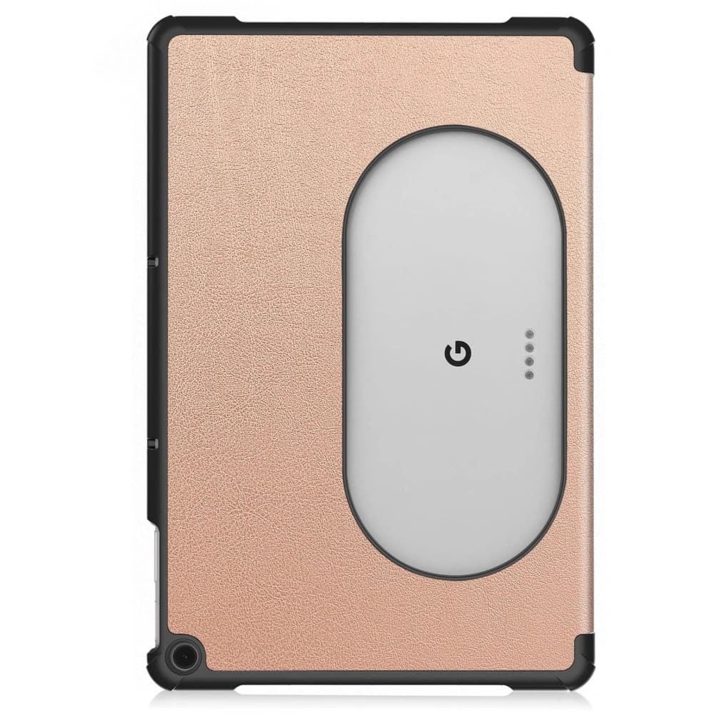 Etui Bizon Case Tab Croc do Google Pixel Tablet růžovo-zlaté - 5