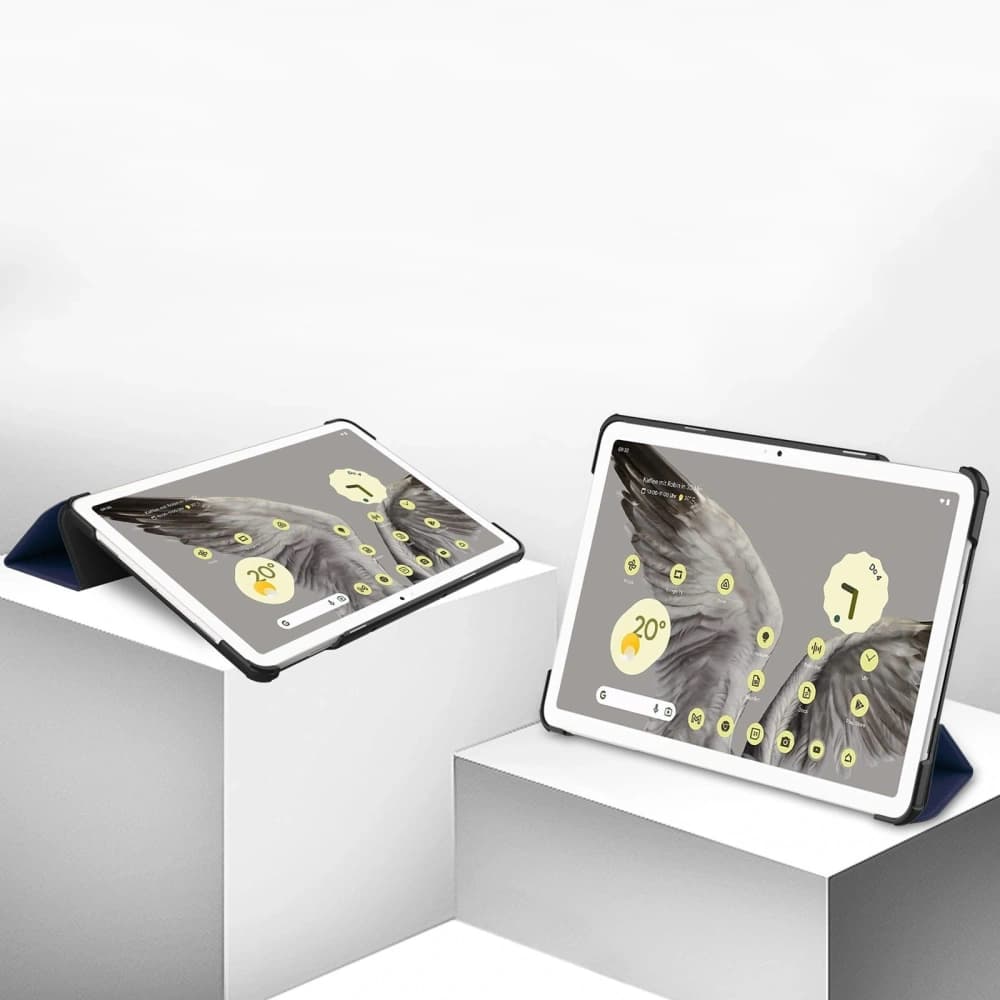 Etui Bizon Case Tab Croc do Google Pixel Tablet tmavě modré - 2