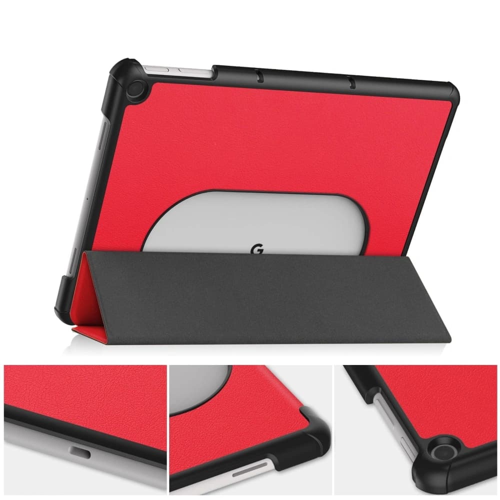 Etui Bizon Case Tab Croc do Google Pixel Tablet červené - 6
