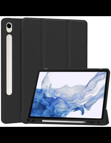 Etui Bizon Case Tab Lizard do Samsung Galaxy Tab S9 černé