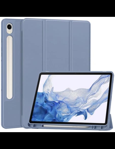 Etui Bizon Case Tab Lizard do Samsung Galaxy Tab S9 šedé