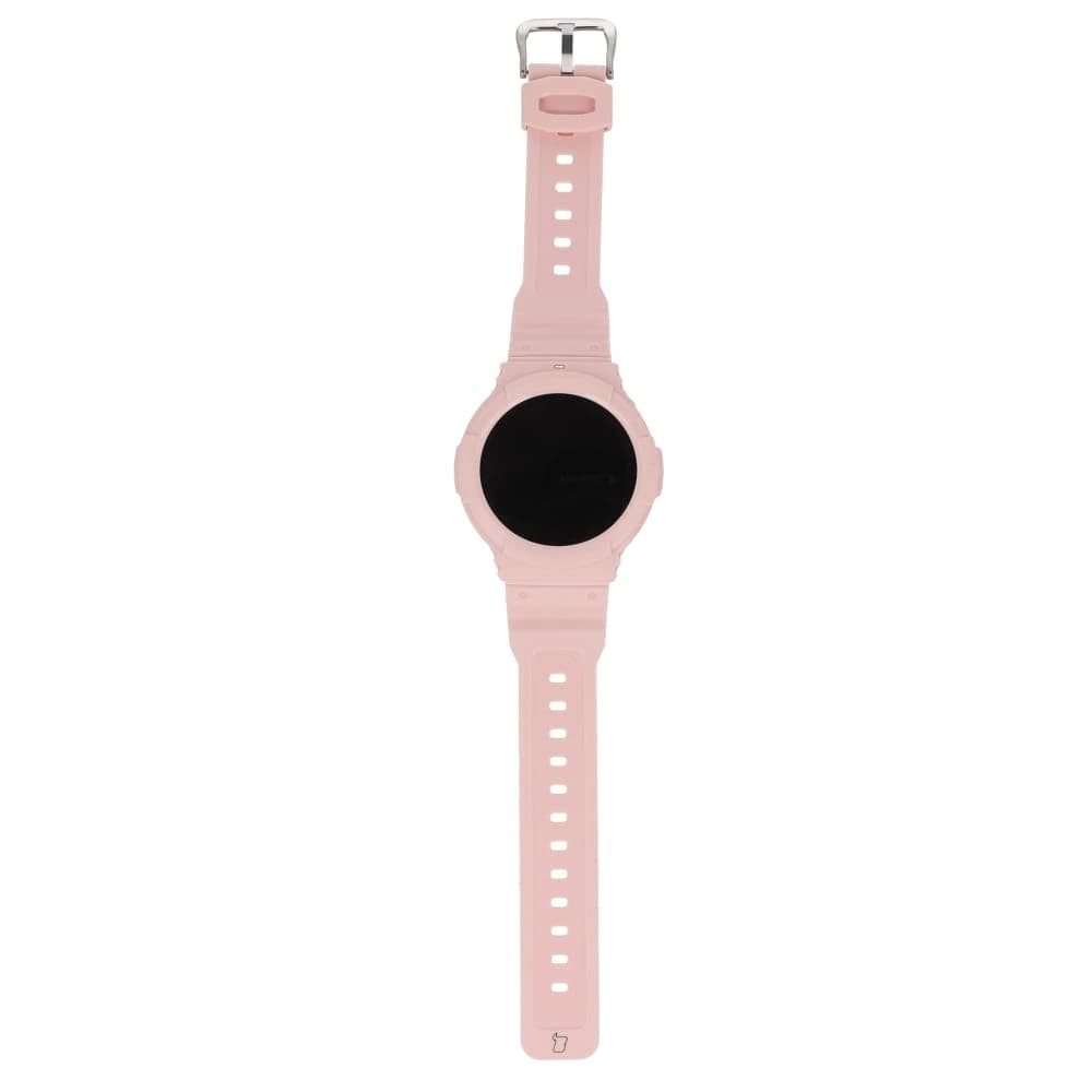 Bizon Strap + Case Watch Action Samsung Galaxy Watch 4 / 5 44 mm light pink - 4