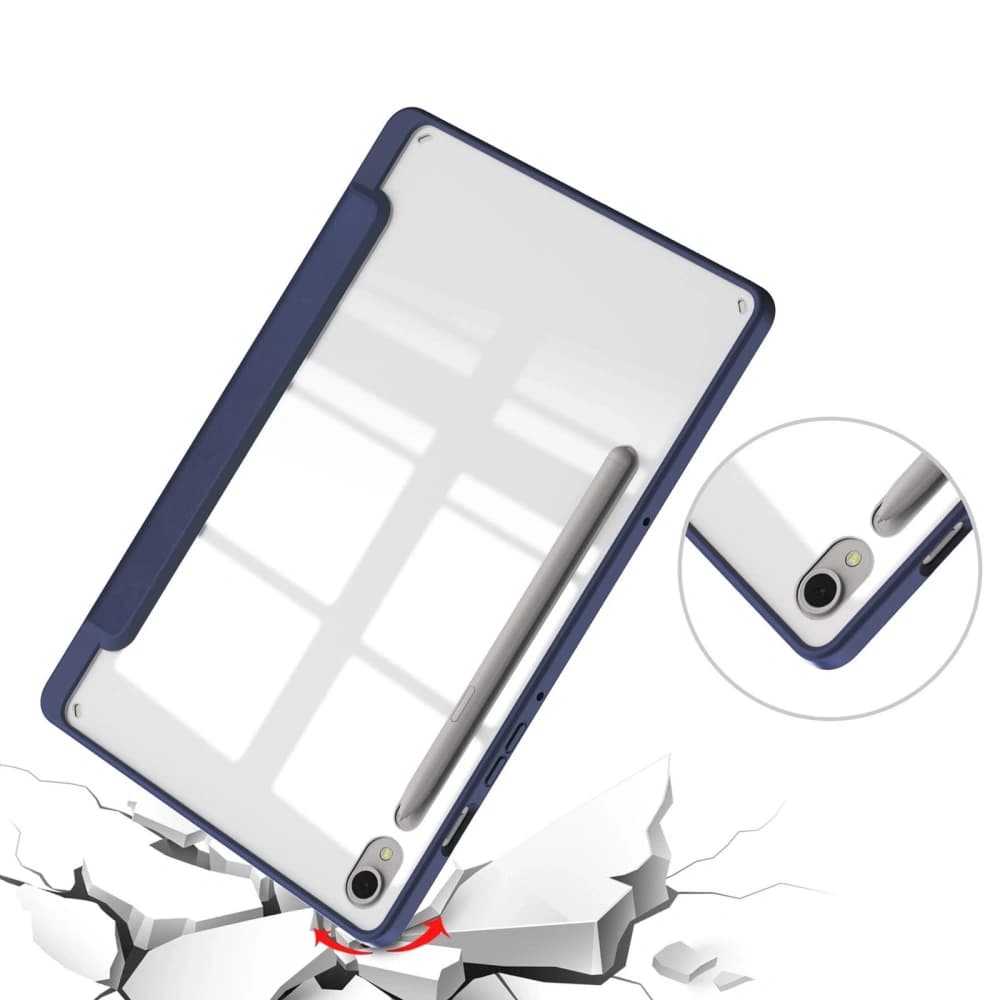 Etui Bizon Case Tab Clear Matt do Samsung Galaxy Tab S9 v navy modré - 6
